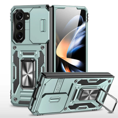 Magnetic Case With Kickstand & Camera Cover For Samsung Z Fold